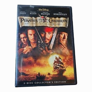 💕Walt Disney "Pirates of the Caribbean" The Curse of the Black Pearl DVD